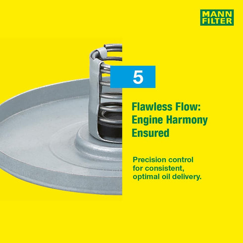 MANN-FILTER HU 8008 Z Oil Filter - Cartridge...