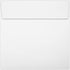 LUXPaper Square Invitation Envelopes | Peel & Press | 6" x 6" | Bright White | 80lb. Text | 50 Qty...