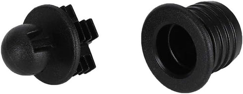 QANYEGN 10 Pairs Speaker Grill Guides, Speaker Parts Accessories, Plastic Ball and Socket Speaker Mesh Snap Fastener, Speaker Grill Peg......