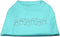 Mirage Pet Products Beach Sandals Rhinestone Pet Shirt, Small, Aqua...