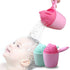 Rinse Shampoo Rinser Baby Rinse Cup Baby Bath Rinser Wash Hair Cup by Protecting Infant Eyes (Bear-Pink)...