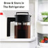 Cold Brew Coffee Maker With Lid And Infuser, 1300ML, black...