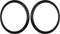12" Subwoofer Speaker Spacers Depth Extender Extending Rings - 1/4" thick - ID: 11 1/8" OD: 12 7/8" - 1 Pair - SSK12 - Stackable - Perfect For Fra...