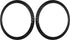 12" Subwoofer Speaker Spacers Depth Extender Extending Rings - 1/4" thick - ID: 11 1/8" OD: 12 7/8" - 1 Pair - SSK12 - Stackable - Perfect For Fra...