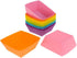 Kaptin 24pcs Silicone Muffin Baking Cups Cupcake Liners,Reusable Non-Stick Cake Molds Sets Multi-color (Square + Rectangle + Triangle + Ellipse)...