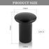 2PCS Car Drift Button Knob Compatible with Toyota GT86/BRZ/FRS,Aluminum Alloy Handbrake Cover,Universal Emergency Brake Cover Turn Knob (Black)...