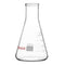 stonylab 1-Pack Glass 250 ml Heavy Wall Narrow Mouth Erlenmeyer Flasks with Heavy Duty Rim - (250ml Fits with StonyLab 7# Rubber Stopper)...