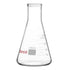 stonylab 1-Pack Glass 250 ml Heavy Wall Narrow Mouth Erlenmeyer Flasks with Heavy Duty Rim - (250ml Fits with StonyLab 7# Rubber Stopper)...