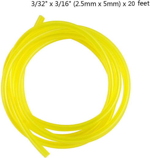 Tygon Fuel Line 4 Sizes 4 Feet ???????????????? ???????? ???????? ???????????? ?????? Compatible with Poulan Weedeater Chainsaw Parts with Snap in...