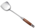 AOOSY Wok Spatula, 15.7 Inches 18/10 Stainless Steel Wok Utensil Metal Wok Spatula with Wooden Handle for Kitchen Use Cooking Utensil...