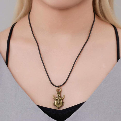 Supernatural Inspired Dean's Amulet Protective Deans Necklace Deans Pendant Dean Winchester Mask Two Sided Necklace...