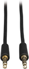 Tripp Lite 3.5mm Mini Stereo Audio Cable for Microphones, Speakers and Headphones (M/M) 50-ft.(P312-050)...