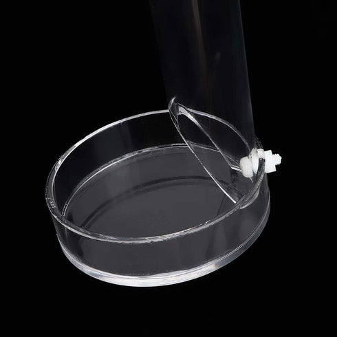 Acrylic Shrimp Feeder Tube, Ornamental Aquarium Feeding Tube Fish Food Container Set with Sucker Hook Fish Tank Accessories(32cm)...