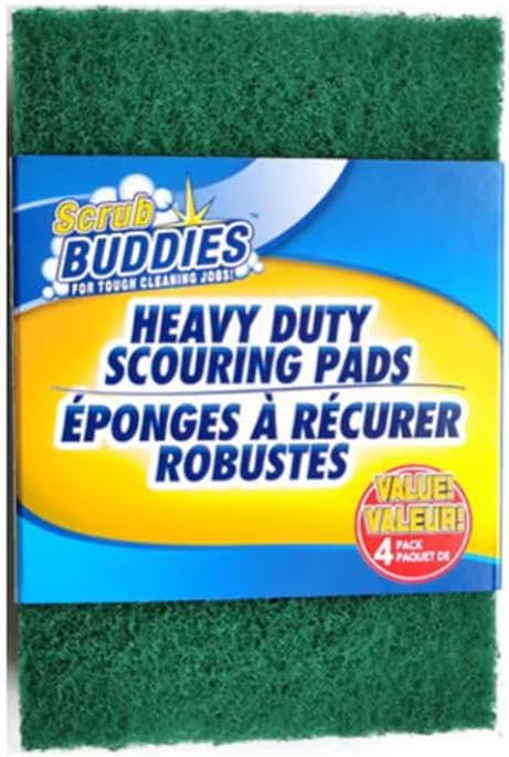 All Purpose Cleaning Bundle, Sponges and Scrubbers Heavy Duty Dishwasher Cleaner Pads...