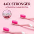 Whitening Toothbrush 4 Count - Medium Toothbrushes for Adults, Plaque Remover for Teeth, 9Mils High Strength Soft Bristle Toothbrush, Oral Care fo...