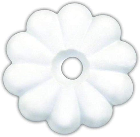 JR Products 20455 Plastic Rosette, Pack of 14 - White...