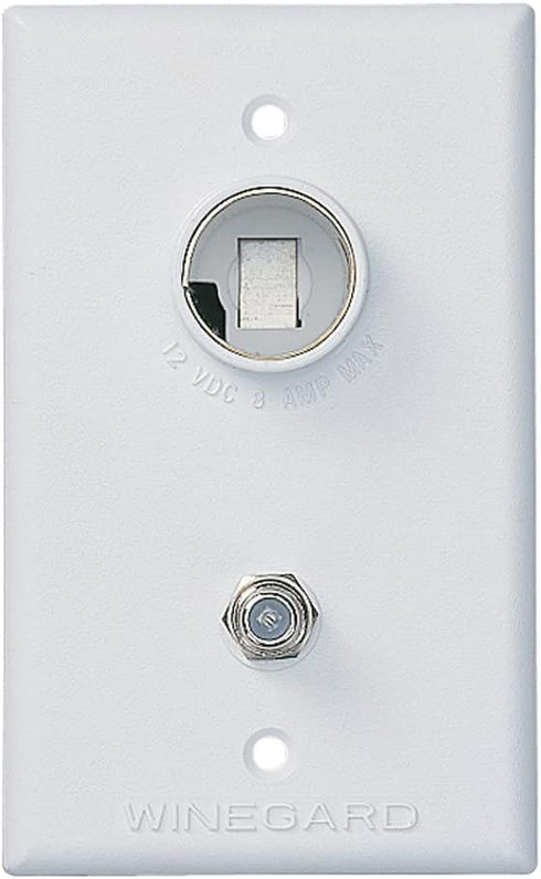 Winegard PA1200-2 Company TG-7341 Tv Outlet/Receptacle White...