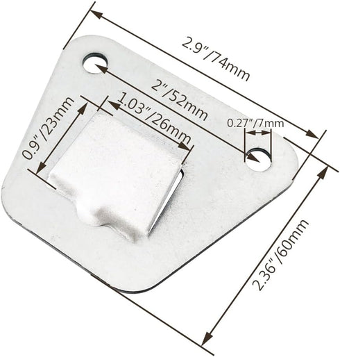 Wall Fan Mounting Bracket Wall Mount Fan Brackets Holders for Oscillation Fans Concealed Bracket Support Hook for Wall-Mount Fan - 2 Pack...