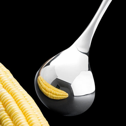 Small Ladle,Sauce,Gravy Soup Spoon 1 Pack Hollow handle SUS 304 Stainless Steel 8‘’ Ladle (Color:Silver)....