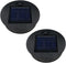 2pcs 2.76inch 7cm Replacement Solar Light Parts top bottom size 2.36inch,Waterproof Solar Lanterns Replacement top Accessories for Lanterns Outdoo...