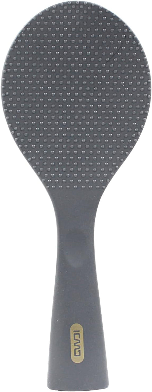 Non Stick Rice Scooper - Silicone Standing Rice Spoon Paddle - Professional Rice Potato Server Spatula Heat Resistant Rice Cooker Spoon (1 Pack, B...