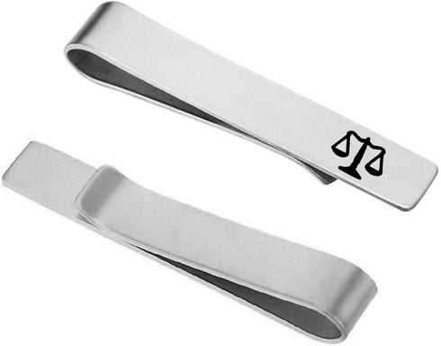 Tie Clip for Men Lawyer Tie Bar Clip for Wedding Business Attorney Judge Law School Gift Jewelry...
