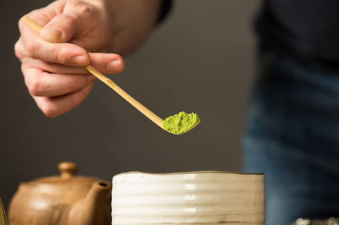 Japanese Chashaku | 2 pcs x Bamboo Matcha Scoop for measuring Matcha green tea powder | Spoon for traditional tea ceremony...
