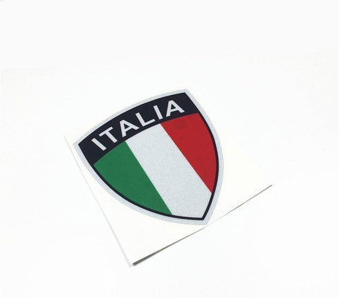 Car Styling Italy Flag Italia Car Sticker Decals Vinyl Tape Reflective 12x10cm...