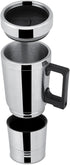 300mL Travel Kettle, Stainless Steel Electric Car Kettle, Car Heating Cup, Portable Travel Water Heater for Camping Trips (24V)...