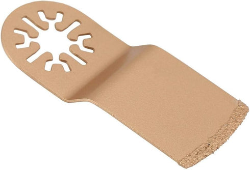 Sorand Cemented Carbide Material 3.46 x 1.3 Gold Cutting Marble Oscillating Blade, Multi-Tool Power Bit, for Professional Home Improvement Project...