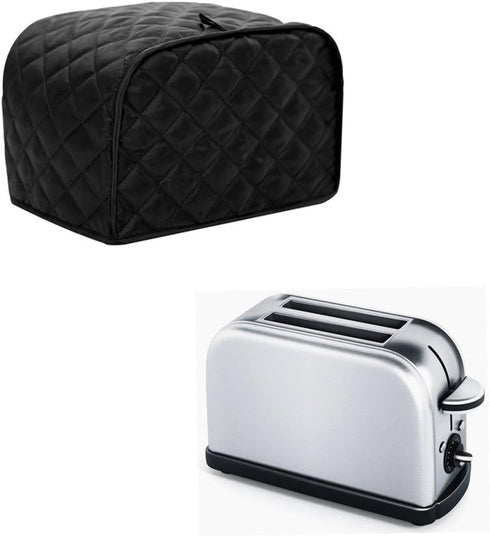 2 Slice Toaster Dust Cover Dust Proof Bag 2 Pack Red & Black...