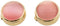 button covers for mens shirts button cover cufflinks cat eye button cover Ladies button covers (Golden-pink diameter 1.5cm)...