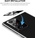 LK [4 Pack 2 Pack Screen Protector for Samsung Galaxy Note 20 Ultra 5G 6.9-inch & 2 Pack Camera Lens Protector, Positioning Tool, Fingerprint Read...