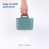 BLUE GINKGO Multipurpose Caddy Organizer - Stackable Plastic Caddy with Handle | Desk, Makeup, Dorm Caddy, Classroom Art Organizers (Made in Korea...