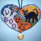 Love Halloween Beaded Counted Cross Stitch Charmed Ornaments Kit Mill Hill 2013 I Love MH163105...