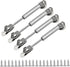 Gas Strut 40N Gas Strut 6 Inch Gas Strut Cabinet 40N/8.8lb 6 Inch Gas Spring Gas Shocks Lift Supports Lid Stay,4Pcs...