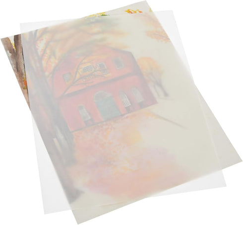 Bright Creations 100 Pack Glassine Paper Sheets (8.5 x 11") - Onion Skin Paper for Artwork, Drawings, Arts and Crafts, DIY Projects...