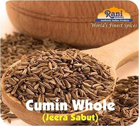 Rani Cumin Seeds Whole (Jeera) Spice 3.5oz (100g) ~ All Natural | Gluten Friendly | NON-GMO | Kosher | Vegan | Indian Origin...
