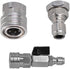 High Pressure Washer Ball Valve, Stainless Steel Quick Connect Ball Valve for Power Washer Hose, 1/4 NPT...