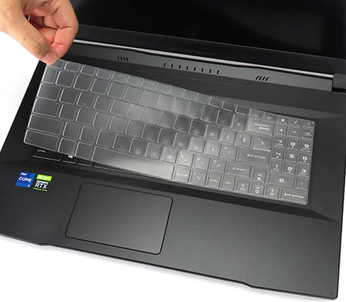 Keyboard Cover for 2023 MSI Stealth 17/16 Studio/Raider GE78HX GE68HX,MSI Katana GF66 GF76 11UE 12UE/Sword 15 17/Pulse GL66 GL76 /Crosshair 15 16 ...