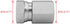 (2-PACK) 1405-08-08 Hydraulic Hose Adapter Fitting 1/2"-14NPTF Female × 1/2"-14NPSM Female Pipe Straight Carbon Steel...