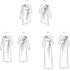 Simplicity Misses' One Shoulder Knit Dress Sewing Pattern Packet, Design Code S9885, Sizes 18-20-22-24-26...