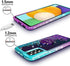 Silverback for Galaxy A52 5G /A52s 5G Case with Ring Stand Kickstand, Women Girls Bling Holographic Sparkle Glitter Cute Cover, Diamond Ring Prote...