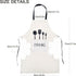 Kitchen Apron with Hand Wipe, Aprons for Women with pockets,Waterproof for Cooking Baking Painting...