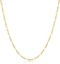 MEVECCO Gold Chain Choker Necklace,14K Gold Filled Dainty Cute Lip Clavicle Chain Long Necklace Delicate Fashion Choker Necklace Jewelry Gift for ...