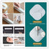 Double Sided Tape Heavy Duty, Multipurpose Removable Mounting Tape Adhesive, Reusable Strong Stick Wall Tape Strip Clear Adhesive for Poster Carpe...