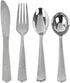 Premium Silver Plastic Soup Spoons Cutlery Collection (Pack of 24) - Perfect for Parties, Catered Events & Effortless Cleanup...