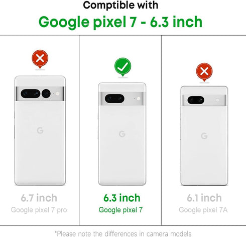 Christmas Clear Phone Case for Google Pixel 7, Christmas Red Heart Pattern Case Cover Soft Slim Shockproof Cover Boys Girls Phone Case for Google ...