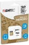 Emtec MicroSDHC UHSI U1 Elite Gold (32GB 1PK)...