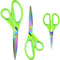 Craft Scissors Sharp Blades Fabric Scissors Rubber Soft Grip Handle Multipurpose Scissors Suitable for Sewing/Arts/Crafts/Office/School and Home (...